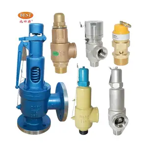 Valves AK714 Stainless Steel SS304 SS316 Steam Boilers Spring Low Lift Pressure Relief Safety Valve