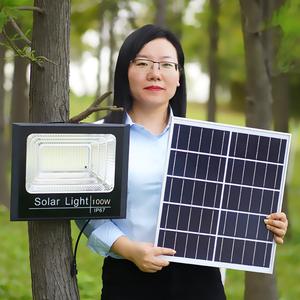 Good Price Remote Control Abs Smd Outdoor Solar Garden Light Waterproof Ip67 25 40 60 100 Watt Led Flood Lights