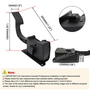 Pédale d'accélérateur électronique pour Polaris Ranger RZR 14-19, pièces de modification automobile 4014042 - Product Image 5