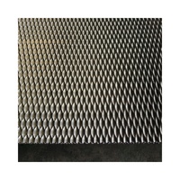 Galvanisation à chaud 5mm d'épaisseur maille d'aluminium expansée bâtiment couloir sécurité plancher toiture feuille d'expansion en aluminium