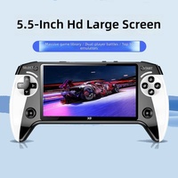 Console de jeu portable X9 avec écran HD, lecteur de jeux rétro portable, prise en charge de la sortie TV, jeu à deux joueurs, logo personnalisé en usine, boîte cadeau