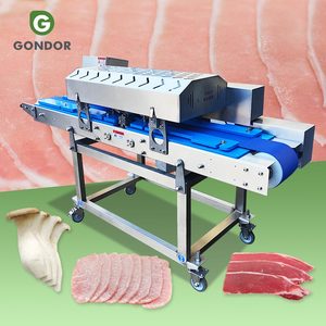 เครื่องหั่นสไลด์เนื้อเนื้อหมูเกล็ดอัตโนมัติแนวนอนอกไก่ไก่สด - Product Image 1