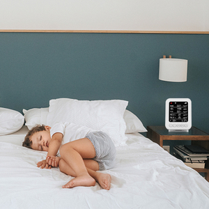 Nhiệt độ và độ ẩm Carbon Monoxide gas quản lý chất lượng thiết bị 6 trong 1 thông minh không khí trong nhà màn hình chất lượng CO2, TVOC, pm1.0, PM2.5 - Product Image 6