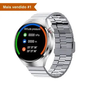 Smartwatch Reloj Inteligente de Llamada Pantalla Completa Pulsera Inteligente con Recordatorio de Mensaje 24 Smart watches