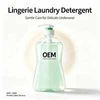 Détergent liquide en gros pour sous-vêtements et lingerie, marque privée, doux, écologique, parfum lavande et jasmin