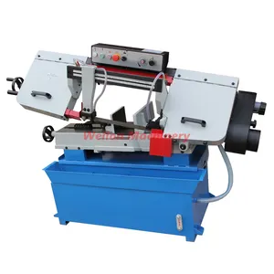 BS916V variable speed metal cutting band saw/belt drive miter bandsaw machine for sawing