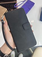 Fundas para Teléfono Móvil para iPhone 18 16 15 Pro Max 14 Plus 17 Air, Funda Tipo Cartera con Tapa Magnética, Tarjetero, Funda de Cuero con Cordón