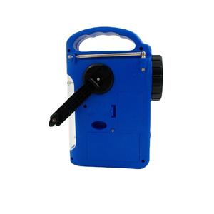 Solar & Hand Crank Emergency AM/FM/SW Radio with Flashlight & Power Bank - Product Image 2