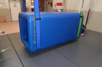 Fitness Gym Drop Stitch Dance Gym Mat Training Tumble Track Air Tunnel Pour Parkour