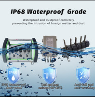 Control Remoto Proporcional de 5 Joysticks con Código Fijo, para Grúa, Alcance de 500m, Resistente al Agua, Batería de Litio de 12V/24V, Inalámbrico, Gran Venta