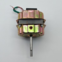 Motor Kipas Fase Tunggal Kecepatan Tinggi 50Hz 220V 2650-2800RPM 7115 7116 55W Efisiensi IE4 Kawat Aluminium Casing Besi