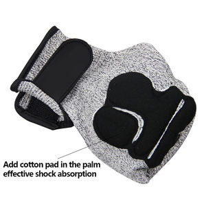 سونيس عالية الأداء قطع مستوى 5 قفازات العمل الثقيلة مكافحة قطع المطاط التعدين غانتس واقية اليد والعتاد مقاومة تأثير - Product Image 3