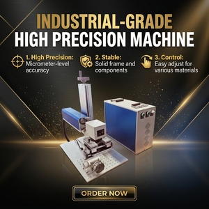 High Efficiency 30W Marking AI Supported Fiber Laser <b>Engraving</b> <b>Machine</b> for Industrial Parts Customization Anti Wear Ma - Product Image 1