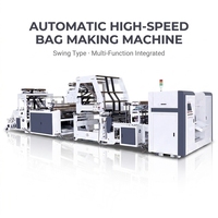 Machine innovante de fabrication de sacs sur rouleau à un ou deux canaux pour les commandes en petites séries et diversifiées