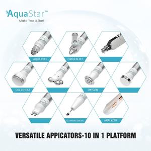 Aqua Star Neuheiten Professionelle Hidrafacia-Maschine Gesichts-Hydra-Dermabrasion Gesichts-Sauerstoff-Jet Hydro-Gesichts-Booster-Gerät - Product Image 4