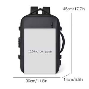 Expandable Anti-Theft Business <b>Backpack</b> <b>Waterproof</b> Casual Sports Bag Large Capacity Laptop <b>Backpack</b> with USB Charging - Product Image 2