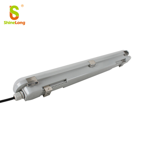 Luz LED Tri-Proof 3CCT con carcasa de PC, resistente al agua IP65, de 2 pies/4 pies/5 pies con tubos simples o dobles. - Product Image 6