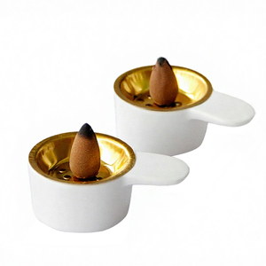 Fabrieksdirecte verkoop, op maat gemaakte meerdere ornamenten, rookhouder, wierookkegel, keramische brander voor huisdecoratie - Product Image 1