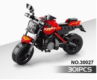 Juguete Educativo de Construcción de Motocicletas con Casco y Muñeco Incluidos