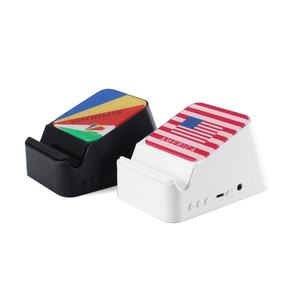 Top meilleure vente dans le <span class=keywords><strong>monde</strong></span> support de téléphone Portable sans fil charge haut-parleur rechargeable - Product Image 6