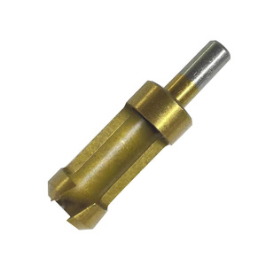 ชุดดอกสว่านเจาะจุกไม้ไวน์เคลือบไทเทเนียม 4 ชิ้น ขนาดเล็ก ด้ามกลม สำหรับงานไม้ ใช้เปิดรูและถอดจุกไม้ไวน์ - Product Image 5