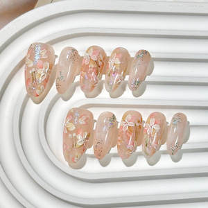 <span class=keywords><strong>Dessin</strong></span> à la main fleur à la main presse sur les <span class=keywords><strong>ongles</strong></span> haute qualité couverture complète <span class=keywords><strong>faux</strong></span> <span class=keywords><strong>ongles</strong></span> soutien personnalisé votre propre emballage <span class=keywords><strong>de</strong></span> conception - Product Image 4