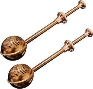 Passoire à thé/filtre en acier inoxydable vintage, écologique, en forme de seau, suspendue, réutilisable, résistante à la chaleur, avec poignée - Product Image 5