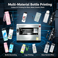 Imprimante UV de haute qualité pour bouteilles avec structure compacte et capacité d'impression numérique personnalisée