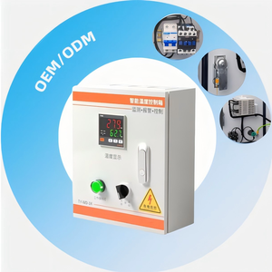 Caixa de Controle de Temperatura Inteligente Shangyi IP54, Termostato Digital de Baixa Tensão 220V/380V 12A/18A/25A para HVAC Industrial - Product Image 1