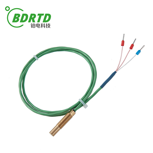 M4 M5 G1/2 <b>Copper</b> <b>Screw</b> Thread Temperature Rtd Sensor PT100 PT1000 - Product Image 5
