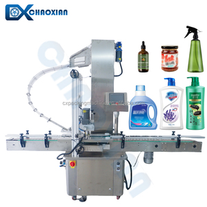 Capsuleuse automatique de bouteille en plastique Pulvérisation <span class=keywords><strong>Shampooing</strong></span> Pompe Vis Couvercle en plastique Bouchon de cosse Équipement de capsulage de bouteille - Product Image 1