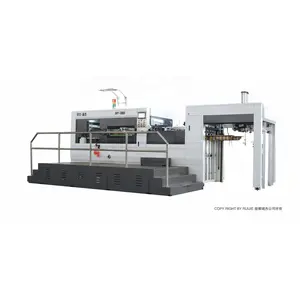 Manual and Automatic Flat Bed Die Cutting Creasing Machine