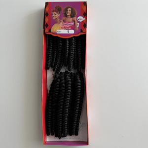 Extensions de cheveux synthétiques bouclés style Havana Curl pour tresses au crochet - Product Image 4