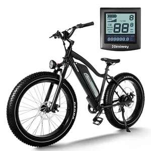 핫 세일 60 마일 전기 산악 자전거 750W 큰 바퀴 전자 자전거/전자 스마트 타입 최대 성능과 눈 자전거