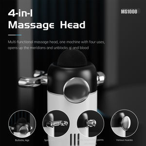 Pistola de Masaje Fascial de Nuevo Diseño 2024, Masajeador Corporal de Alta Frecuencia, Vibración, Percusión, Palo de Masaje Muscular, Puede Masajear Cara, Cabeza y Cuerpo - Product Image 6