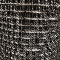Maille de fil métallique ondulé en acier inoxydable 304 316 316L, maille tissée robuste pour écran vibrant de carrière minier, filtre et clôture