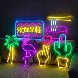 Luces <span class=keywords><strong>de</strong></span> neón Led personalizadas para decoración <span class=keywords><strong>de</strong></span> boda, letras <span class=keywords><strong>de</strong></span> señal flexibles <span class=keywords><strong>de</strong></span> colores Rgb, fabricante - Product Image 1