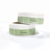 Étiquettes cosmétiques imprimées imperméables de haute qualité, fabriquées sur mesure en usine, pour les étiquettes de shampooing, les étiquettes de gel douche