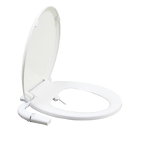 Nettoyeur de corps commande à la main, couvercle de toilette, peut être remplacé directement avec des accessoires