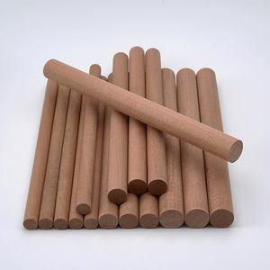 Palitos de Madera de Sepelé Maciza Pulida, 200x10mm, Redondos, Multifuncionales para Manualidades Infantiles - Product Image 5