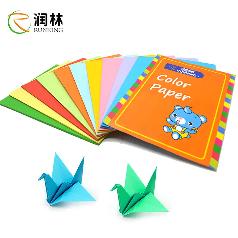 Wholesales Colored Construction Paper Color Writing Paper Pad Color Drawing Book