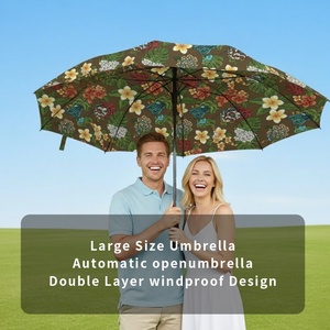 Wholesale Large Vent Full Print Automatic Open Golf <b>Umbrellas</b> Waterproof for Event Promotion <b>Umbrella</b> - Product Image 3