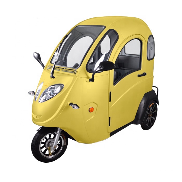 Tricycle électrique à 3 roues Cargo cee, 60V, véhicule électrique pour adulte et personne âgée, en acier, 32, fermé, Citicoco 3 Vhels 5 T, 40km