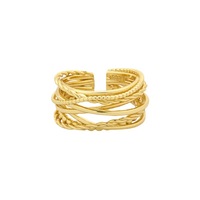 S925 Sterling Silber Smart Ring für Männer Mehr schicht ige Linie Breite Frauenringe Twisted Designer Fine Jewelry Rings Paare Schmuck