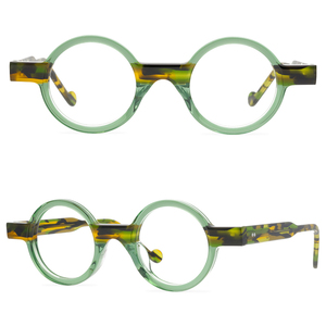 Monture <span class=keywords><strong>de</strong></span> lunettes en fibre <span class=keywords><strong>de</strong></span> polyacide <span class=keywords><strong>de</strong></span> haute qualité, ronde, <span class=keywords><strong>de</strong></span> lunettes, accessoire <span class=keywords><strong>de</strong></span> <span class=keywords><strong>film</strong></span> et <span class=keywords><strong>de</strong></span> télévision, pour myopie, tendance, populaire, 1 pièce - Product Image 1