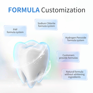 Kits de Blanchiment Dentaire Sans Peroxyde avec Lampe LED et Logo Personnalisé - Product Image 3