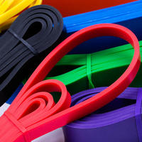 Bandas de Resistencia YX de Alta Calidad para Gimnasio y Fitness, Bandas Elásticas de Yoga Personalizadas de TPE, Cinturón de Resistencia con Bucle para Ejercicios