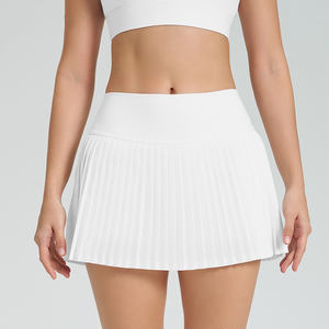 Custom Front Frauen Golf Rock 2 1 Shorts mit hoher Taille Seiten taschen Sport Tennis Outdoor Pickle ball Jersey 4-Wege Stretch Quick Dry - Product Image 1