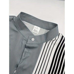Tendance de la mode d'automne, impression 3D, nouvelle chemise en tricot à manches longues pour <span class=keywords><strong>homme</strong></span>, décontractée, simple et polyvalente - Product Image 3