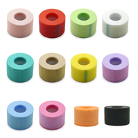 Bande adhésive colorée en gel de silicone pour extensions de cils, respirante, pour peaux sensibles, coussinet sous les yeux en micro-mousse, bande pour cils